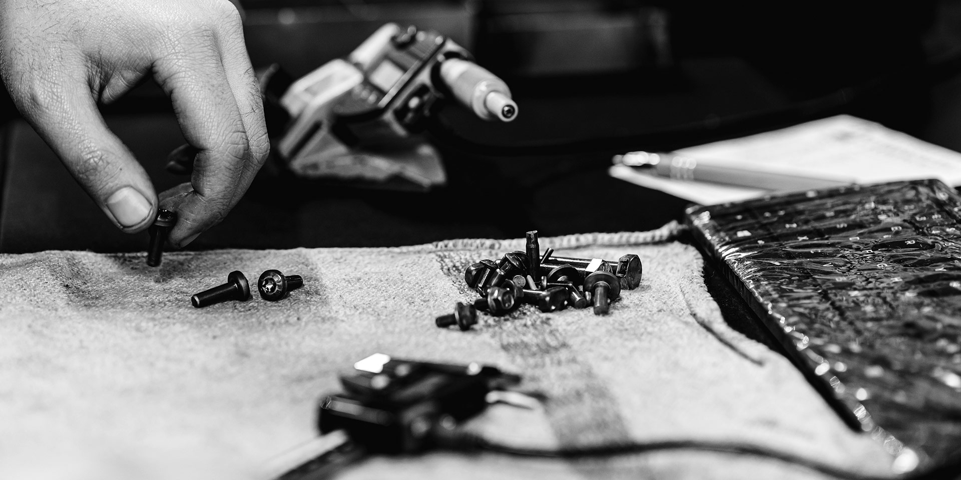 Tutti i nostri strumenti e apparecchiature di misura sono regolarmente tarati